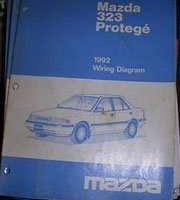 1992 Mazda 323 & Protégé Wiring Diagram Manual