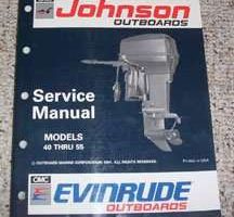 1992 Johnson Evinrude 48 HP Models Service Manual