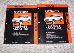 1992 Toyota 4Runner Service Repair Manual