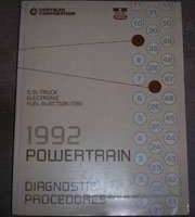 1992 Dodge Ram Truck 5.9L EFI Engine Powertrain Diagnostic Procedures