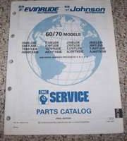1992 Johnson Evinrude 60 & 70 HP Models Parts Catalog