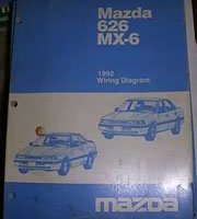 1992 Mazda 626 & MX-6 Wiring Diagram Manual