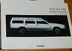 1992 Volvo 740 Owner's Manual