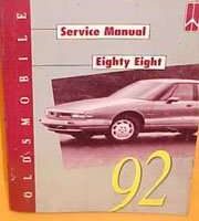 1992 Oldsmobile Eighty Eight Service Manual