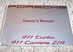 1992 Porsche 911 Turbo, 911 Carrera 2 & 911 Carrera 4 Owner's Manual