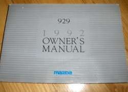 1992 Mazda 929 Owner's Manual