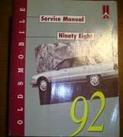 1992 Oldsmobile Ninety Eight Service Manual