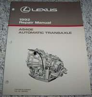 1992 Lexus ES300 A540E Automatic Transaxle Repair Manual