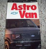 1992 Chevrolet Astro Owner's Manual