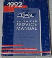 1992 Chevrolet Astro Service Manual