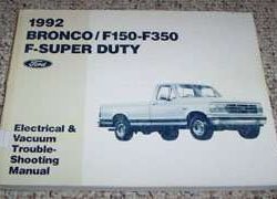 1992 Ford F-250 Truck Electrical & Vacuum Troubleshooting Wiring Manual