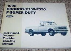 1992 Ford F-450 Truck Electrical & Vacuum Troubleshooting Wiring Manual