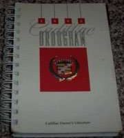 1992 Cadillac Brougham Owner's Manual