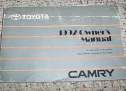 1992 Toyota Camry Owner's Manual