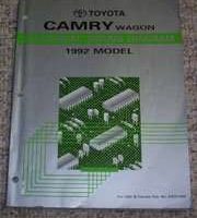 1992 Toyota Camry Wagon Electrical Wiring Diagram Manual