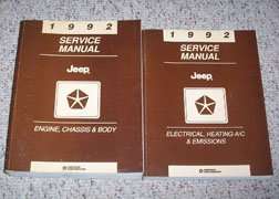 1992 Jeep Cherokee Shop Service Repair Manual