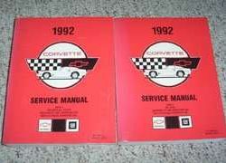 1992 Chevrolet Corvette Service Manual