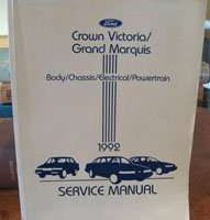 1992 Ford Crown Victoria Service Manual