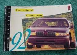 1992 Oldsmobile Custom Cruiser Owner's Manual