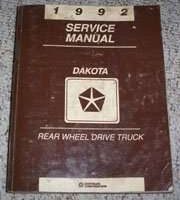 1992 Dodge Dakota Service Manual
