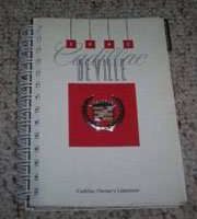 1992 Cadillac Deville Owner's Manual