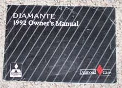 1992 Mitsubishi Diamante Owner's Manual