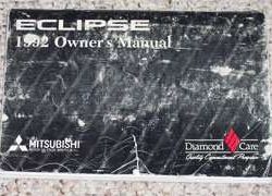 1992 Mitsubishi Eclipse Owner's Manual