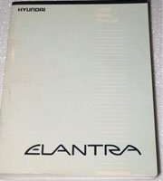 1992 Hyundai Elantra Service Manual