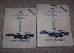 1992 Ford F-150, F-250, F-350, F-Super Duty Truck, Bronco & Econoline E-150, E-250 & E-350 Service Manual