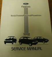 1992 Ford Festiva Service Manual