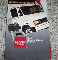 1992 GMC Forward Control Chassis Owner's Manual