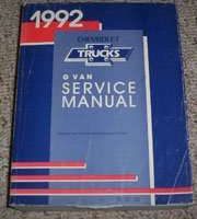 1992 Chevrolet Van Service Manual