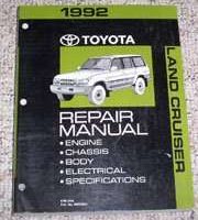 1992 Toyota Land Cruiser Service Repair Manual