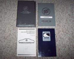 1992 Buick LeSabre Owner's Manual Set