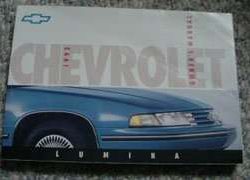 1992 Chevrolet Lumina Owner's Manual