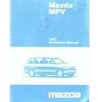 1992 Mazda MPV Service Manual