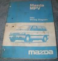 1992 Mazda MPV Wiring Diagram Manual