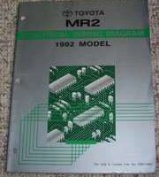 1992 Toyota MR2 Electrical Wiring Diagram Manual