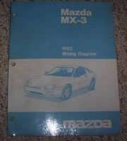 1992 Mazda MX-3 Wiring Diagram Manual