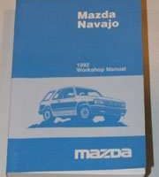 1992 Mazda Navajo Workshop Service Manual