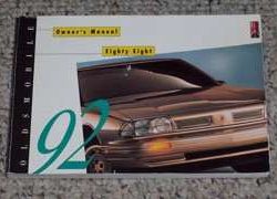 1992 Oldsmobile Ninety-Eight Owner's Manual