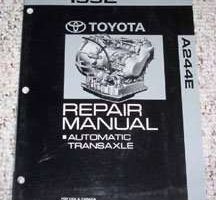 1992 Toyota Paseo A244E Automatic Transaxle Service Repair Manual