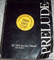 1992 Honda Prelude Service Manual