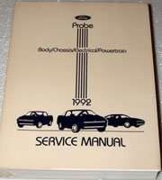 1992 Ford Probe Service Manual