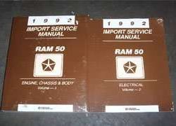 1992 Dodge Ram 50 Service Manual