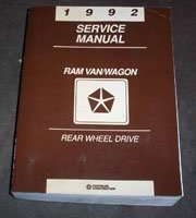 1992 Dodge Ram Van & Wagon Service Manual