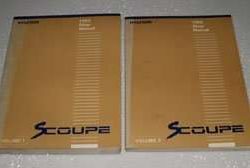 1992 Hyundai Scoupe Service Manual