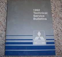 1992 Mitsubishi Truck Technical Service Bulletins Manual