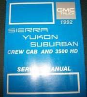 1992 GMC Sierra, Yukon & Suburban Service Manual