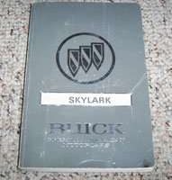 1992 Buick Skylark Owner's Manual